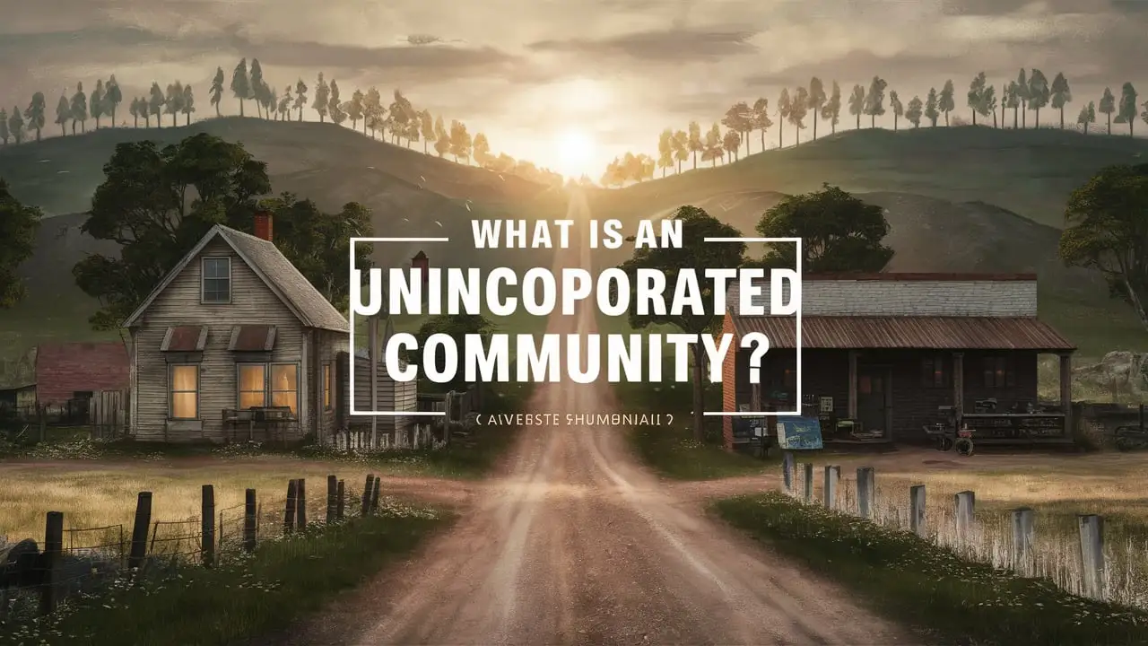 What is an Unincorporated Community